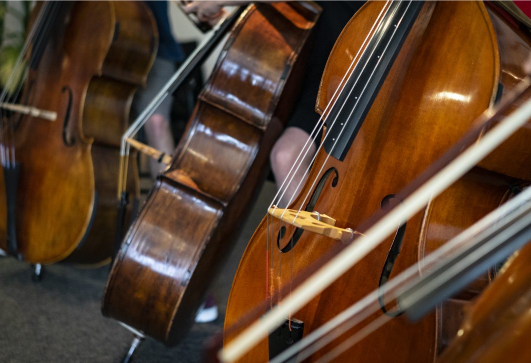 Double bass at the Orford Music Academy