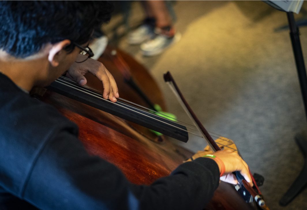Contrebasse à l'Académie Orford Musique