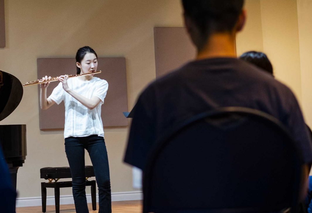 Flute at the Orford Music Academy