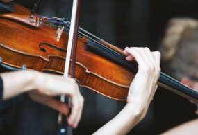 Violin master class at the Orford Music Academy