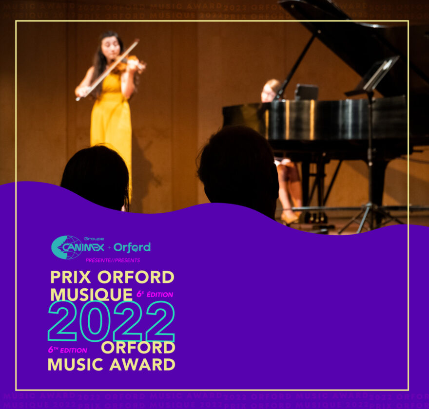 Prix Orford Musique 2022