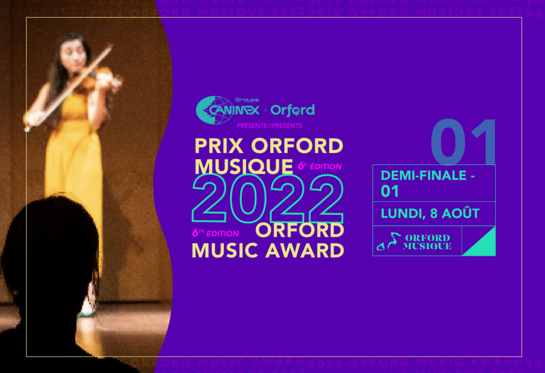 Première demi-finale du Prix Orford Musique 2022