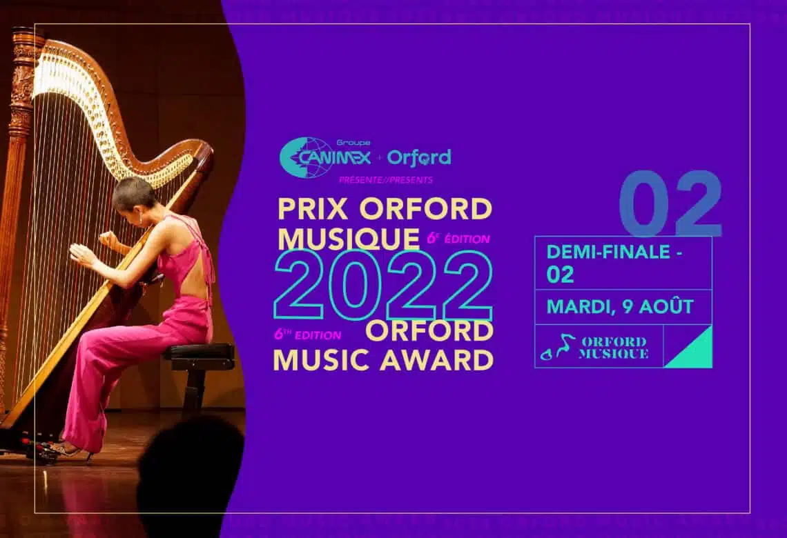Deuxième demi-finale du Prix Orford Musique 2022