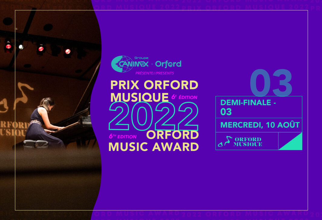 Third evening of the 2022 Orford Music Award semi-finals.