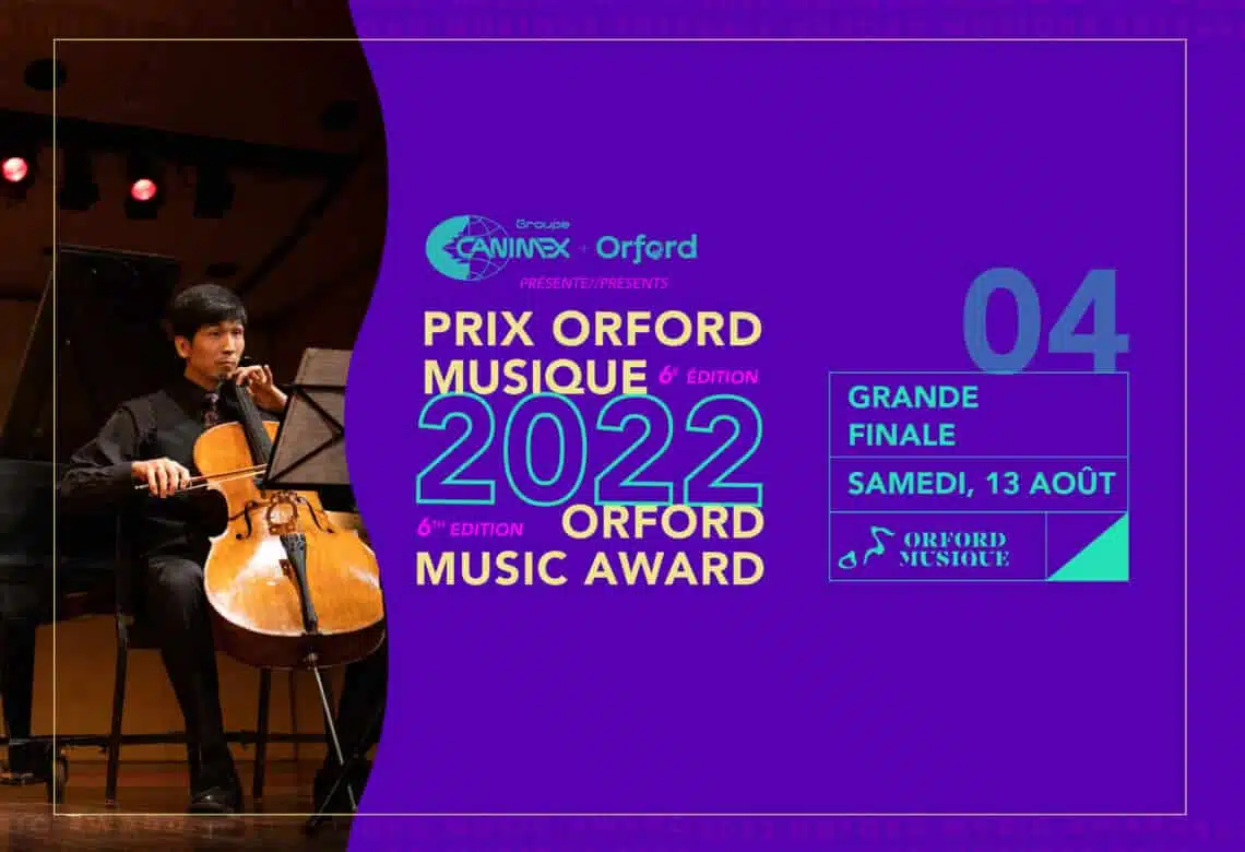 Finale du Prix Orford Musique 2022