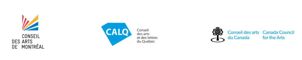 Logos des commanditaires du concert de collectif9